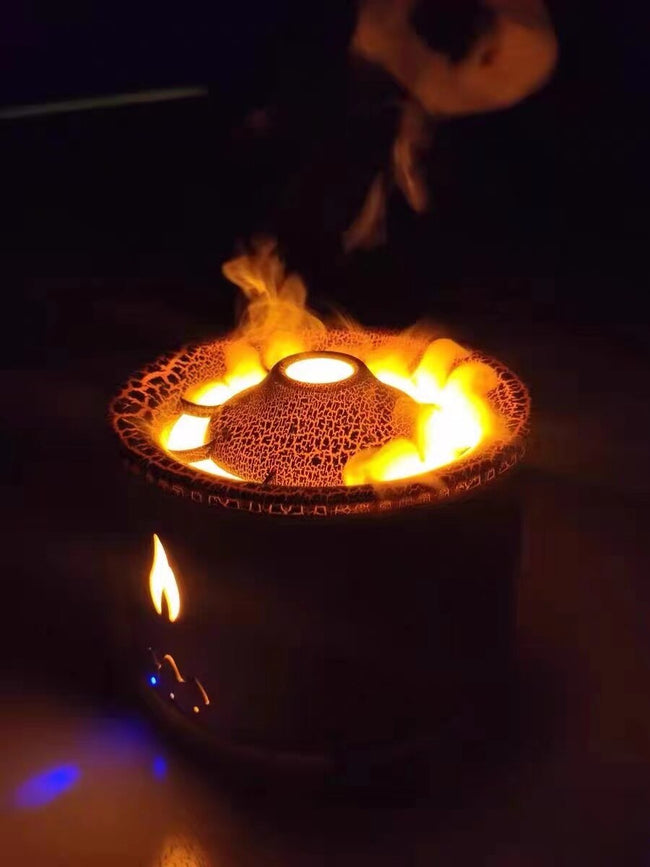 Flamme volcan humidificateur diffuseur d'arôme brumisateur à ultrasons –  RovaFlex